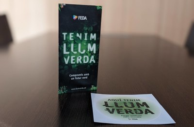 Es duplica el nombre d’empreses que aposten per la Llum Verda de FEDA