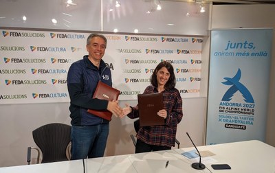 FEDA se suma a la candidatura dels Campionats del món Andorra 2027 com a impulsora de la sostenibilitat