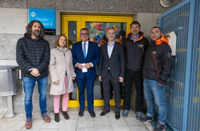 L’escola bressol d’Escaldes-Engordany estalviarà 120  tones de CO₂ a l’any gràcies a la connexió a la xarxa de  FEDA Ecoterm